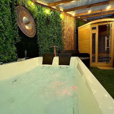 Spa De Charme 6 Pers Avec Jacuzzi & Sauna Privatifs Au Coeur De Ville - Esprit Coco Mulhouse Buitenkant foto